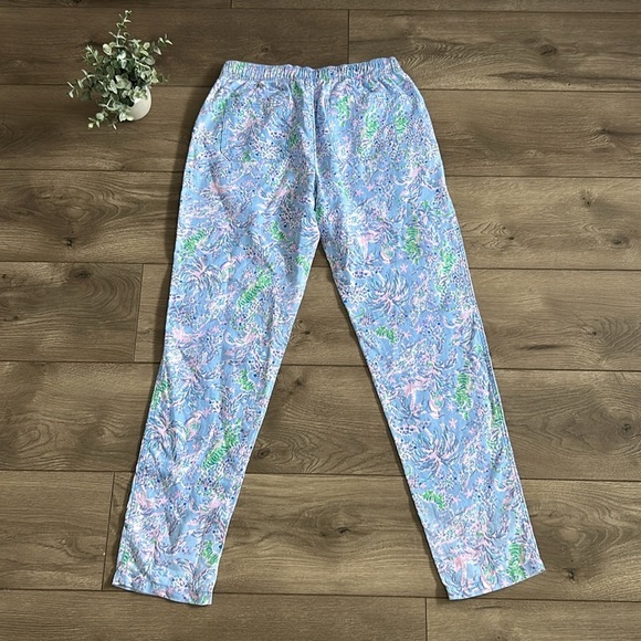 LILLY PULITZER Colorful Patterned Women’s Pants Size Medium - Picture 7 of 7